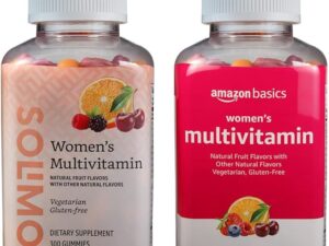 Amazon Basics Women's Multivitamin, 300 Gummies