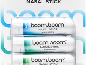 BoomBoom Nasal Inhaler Stick – Natural Wintermint Aroma for Energy, Focus & Refreshment