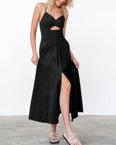 BTFBM Spaghetti Strap Sleeveless Dress