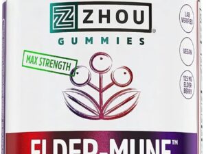 Elder-Mune Elderberry Gummies — With Vitamin C & Zinc