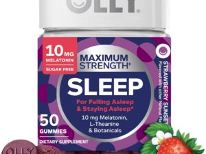 OLLY Occasional Sleep Gummies — Strawberry