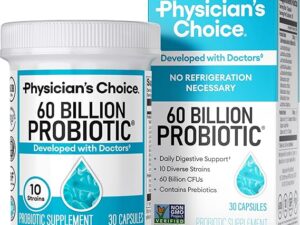 Physician’s CHOICE Probiotics 60 Billion CFU
