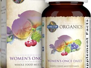 Garden of Life Organics Women's Once Daily Multi 60 & 30 Tablets