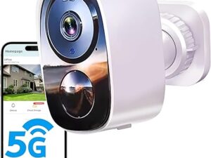 HITELLARCAM 2025 Upgraded 2K Wireless Outdoor Camera (Dual-Band WiFi)