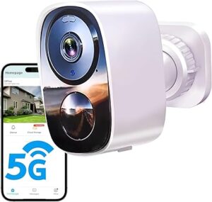 HITELLARCAM 2025 Upgraded 2K Wireless Outdoor Camera (Dual-Band WiFi)