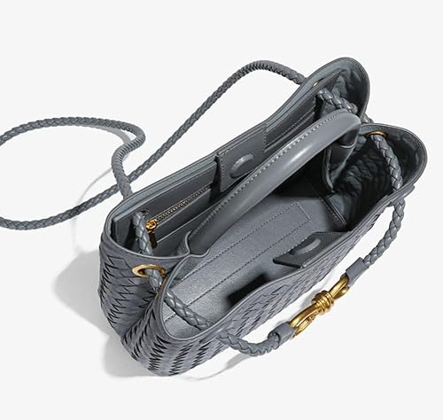 Leather Crossbody Shoulder Satchel Handbag - Image 4