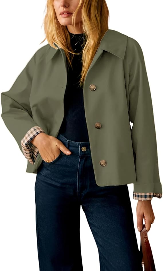 Yeokou Oversize Trench Outwear with Pockets