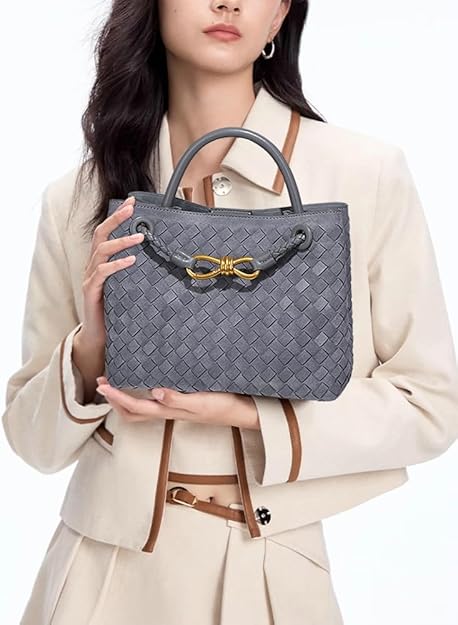 Leather Crossbody Shoulder Satchel Handbag - Image 6