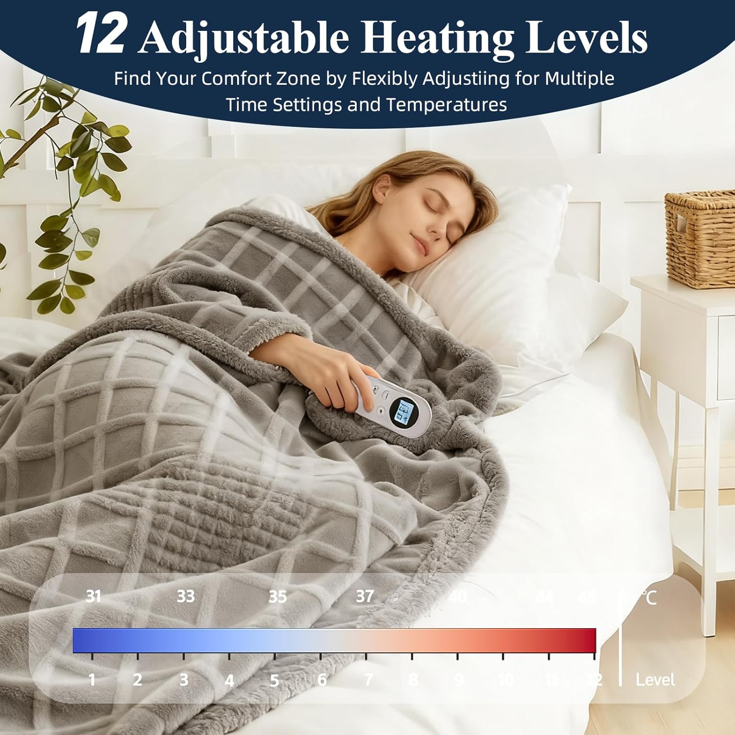 Electric Heated Blanket with Overheat Protection - Image 7