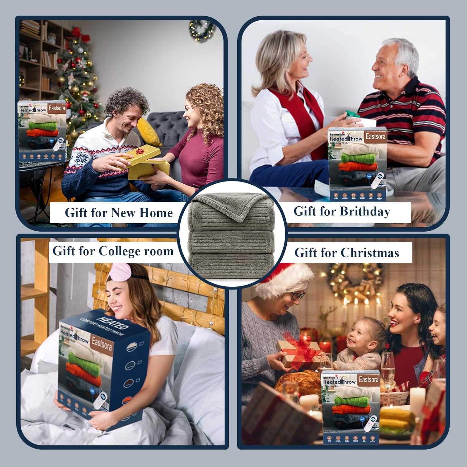 Electric Heated Blanket with Overheat Protection - Image 4