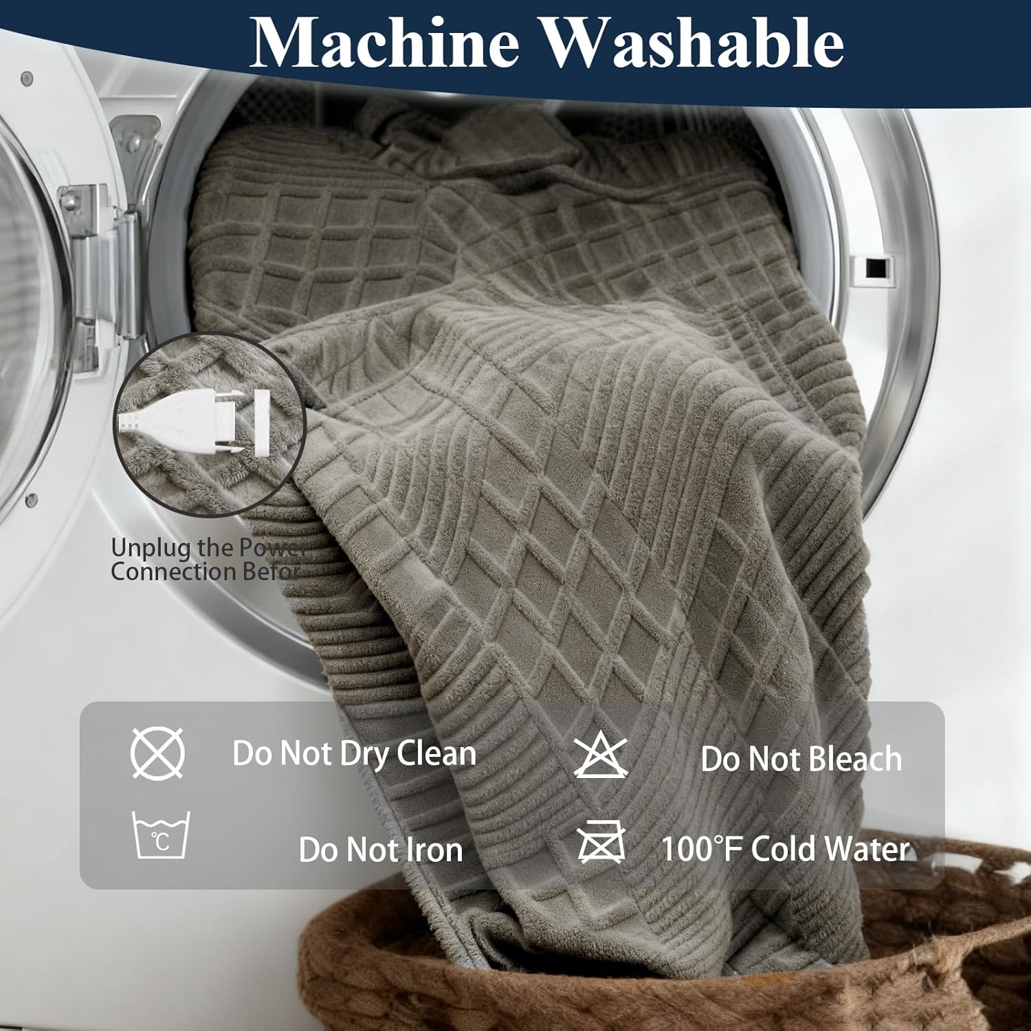 Electric Heated Blanket with Overheat Protection - Image 5