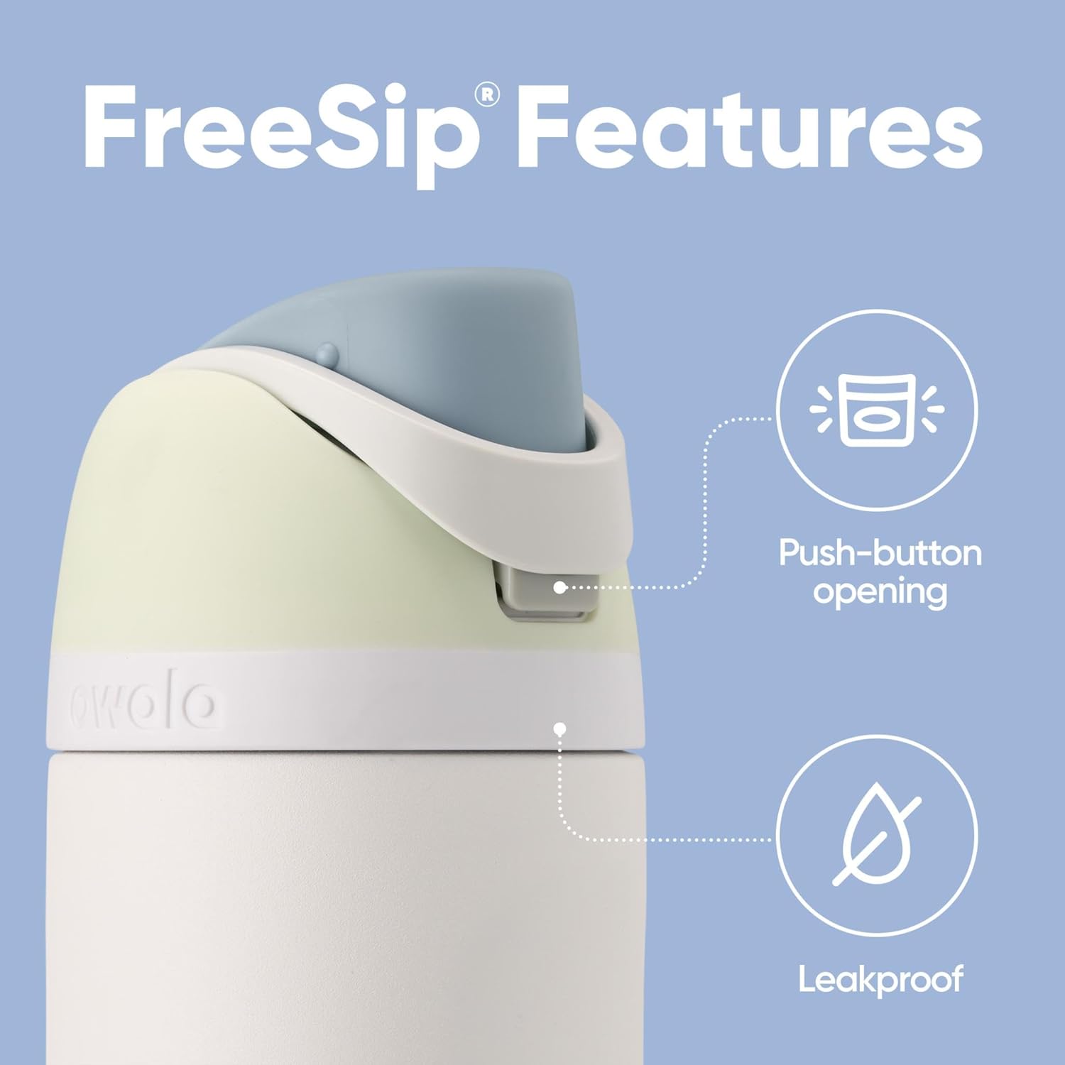 Owala FreeSip Water Bottle - Image 6