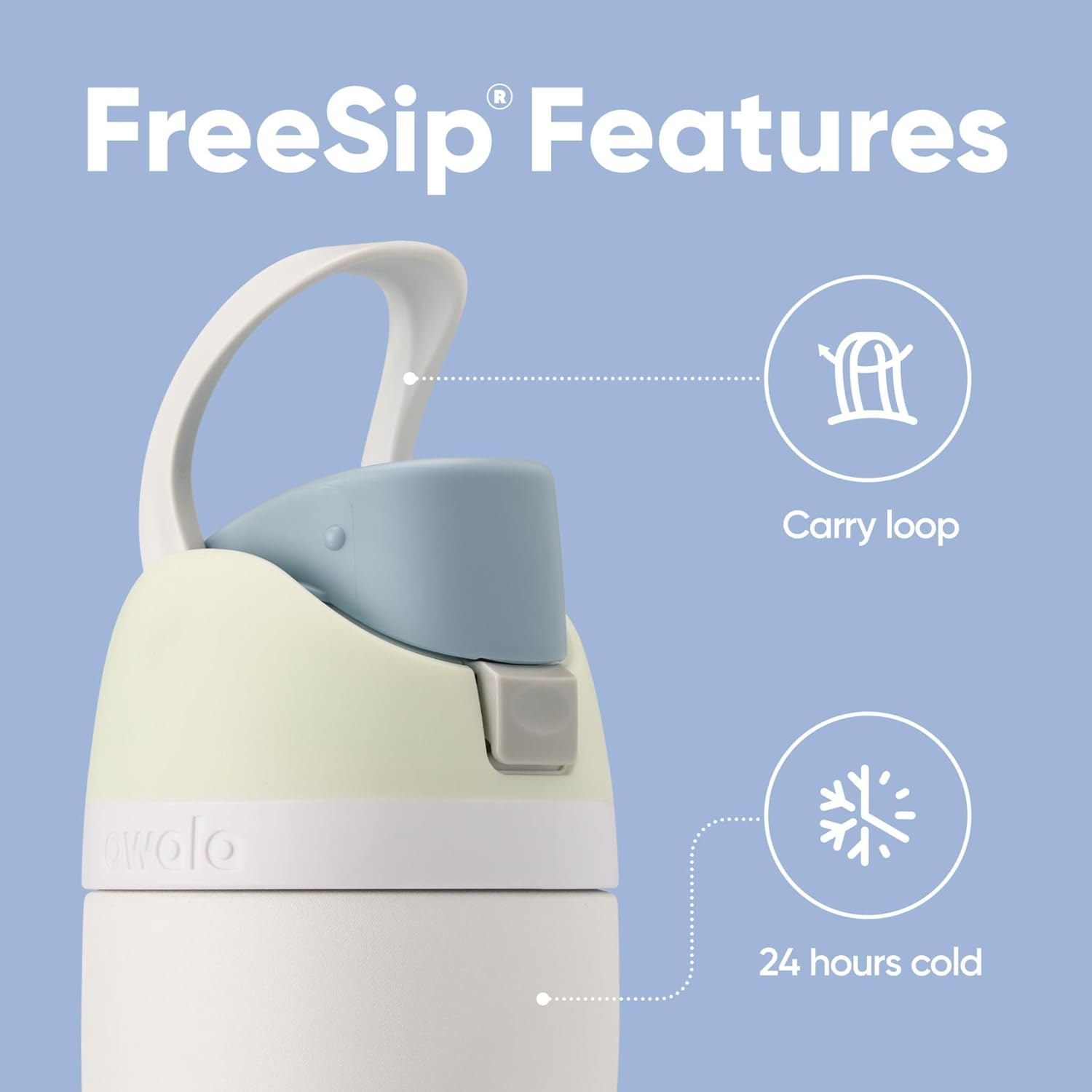 Owala FreeSip Water Bottle - Image 7